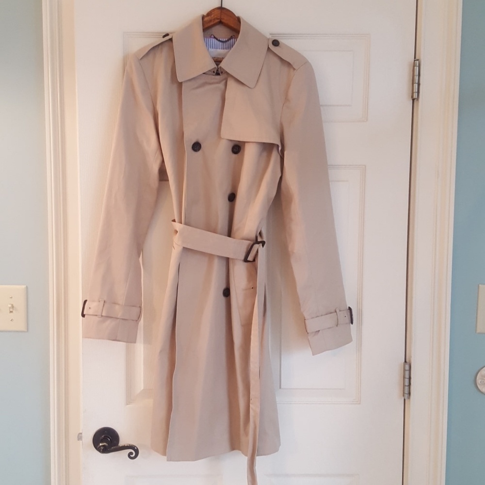 Banana Republic knee length trench coat